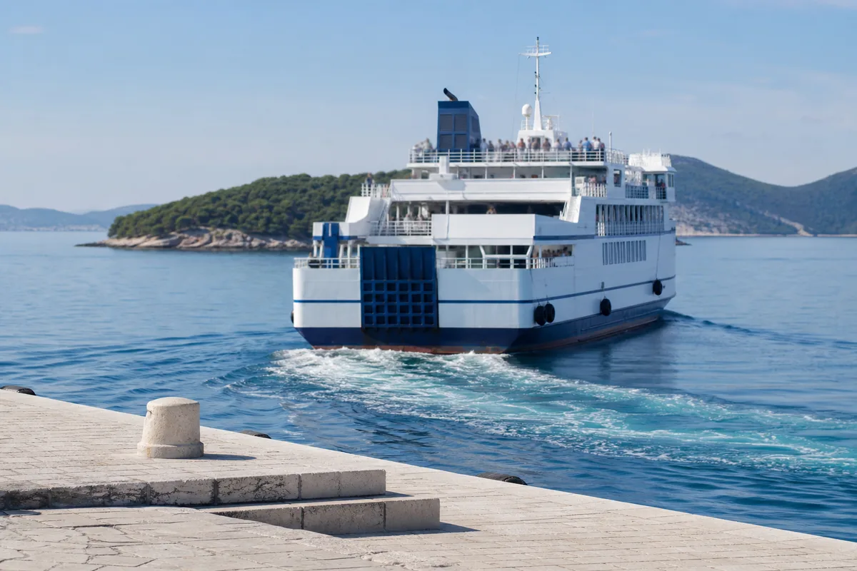 Ferry en Croatie : compagnies, lignes et embarquement
