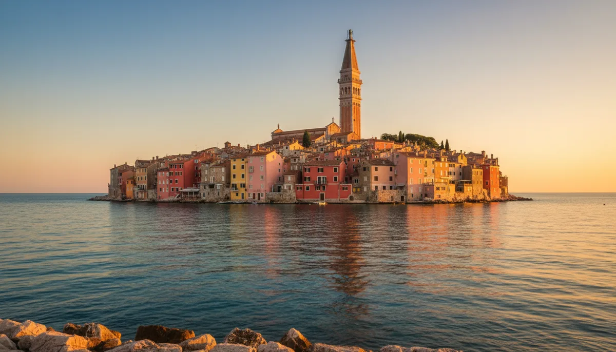 Location meublée à Rovinj en Istrie : séjour romantique en Croatie